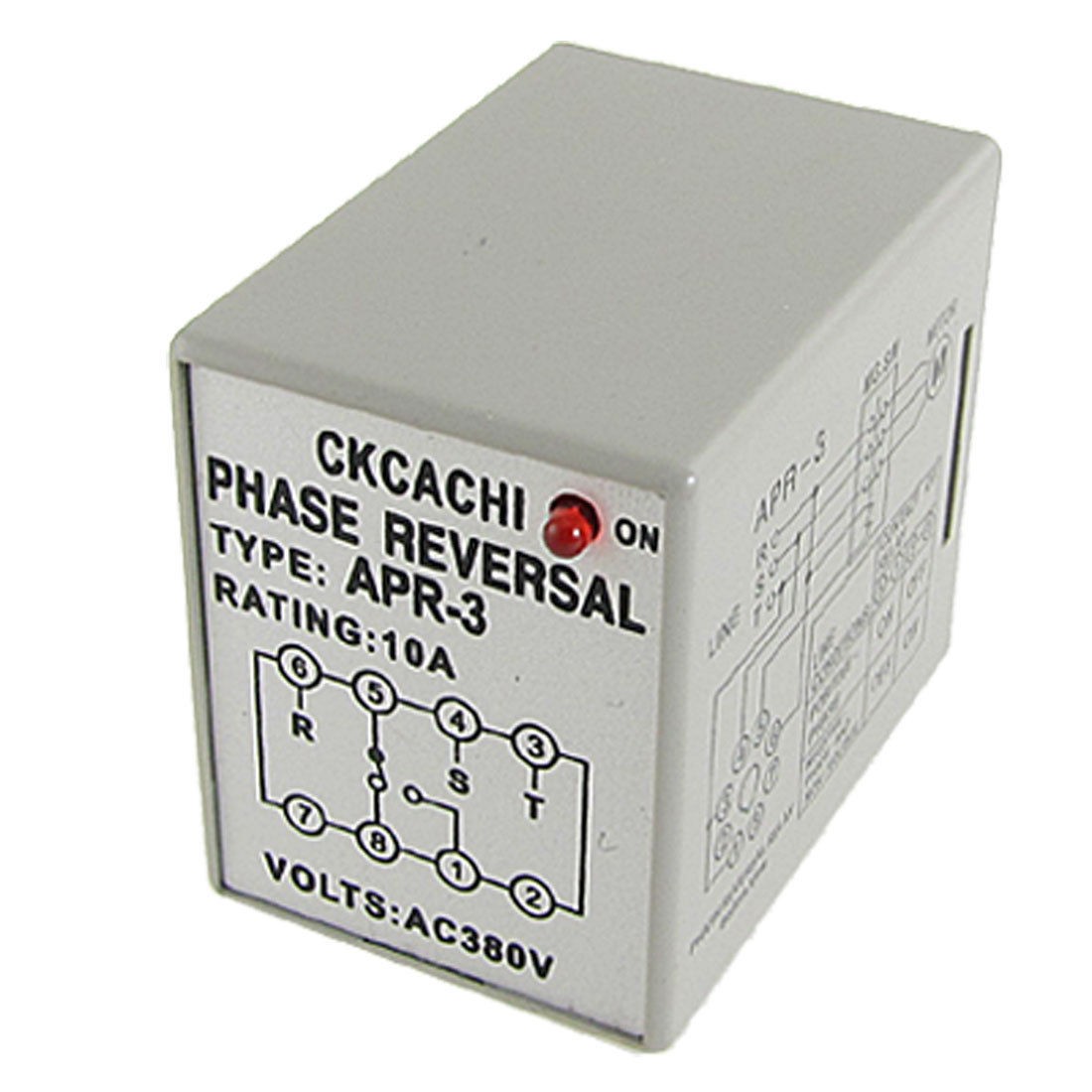 AC 380V 10A Phase Failure Phase Sequence Protect Relay 8 Pin APR-3 APR3
