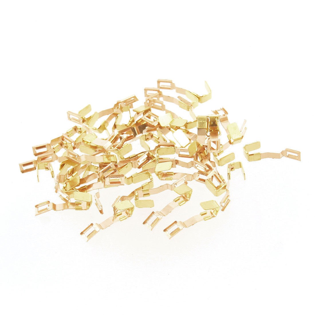 50 Pcs FC280-0.08A Gold Tone Carbon Brush Holder for FC280 Motor Eutbo