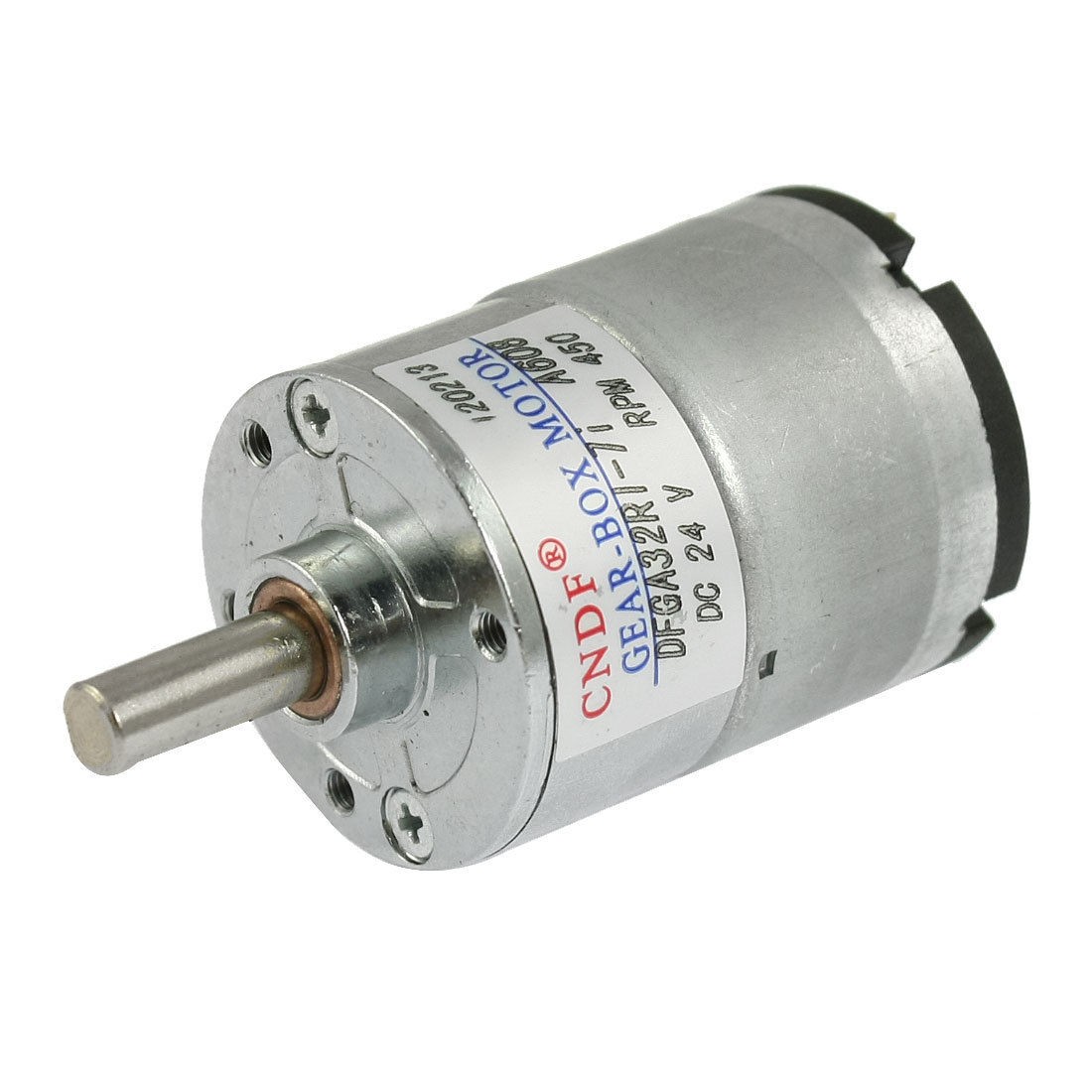 0.3kg.cm Torque 33mm Dia Magnetic Gear Motor 450 RPM 50mA 24V DC