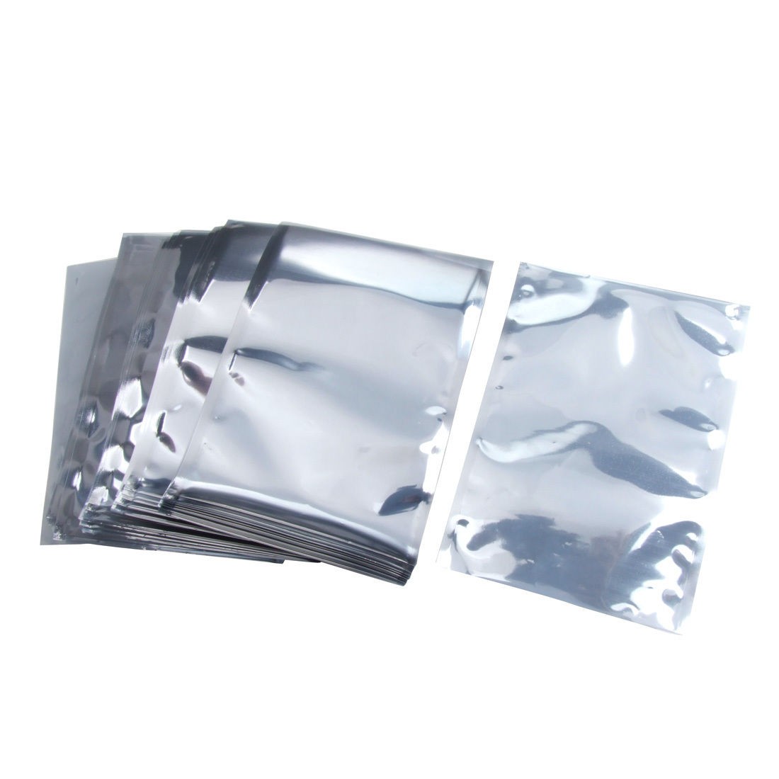 100 Pcs 4" x 6" ESD Anti Static Shielding Bags 15cm x 11cm Open Top PC Board
