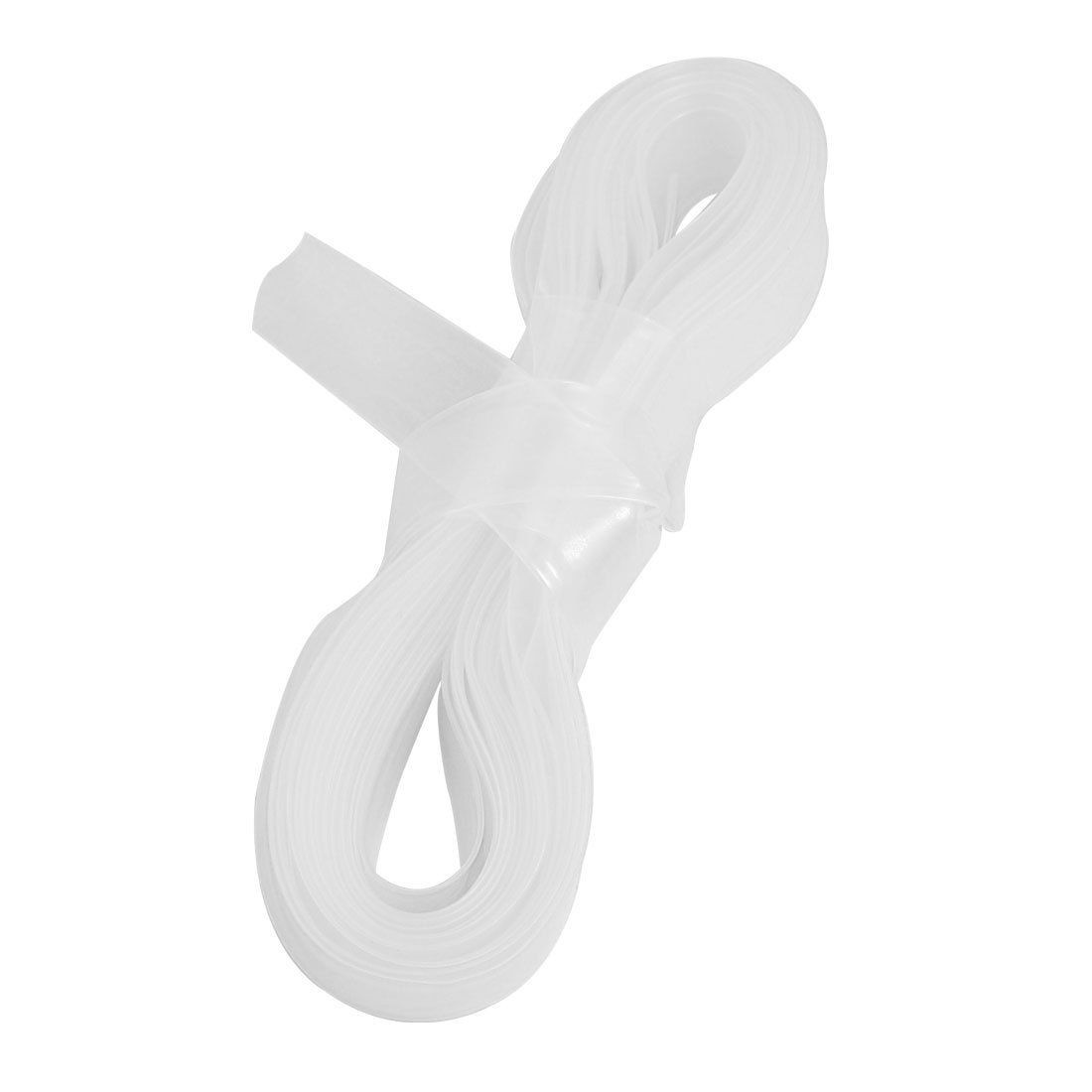 16mm Diameter Clear Polyolefin Heat Shrinking Tube 10M 32.8ft