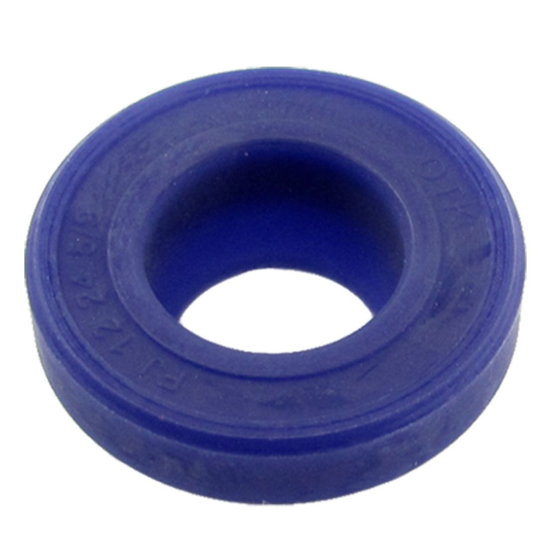 12mm x 24mm x 5mm x 9mm PU Dust Proof Shaft Oil Seal Blue 