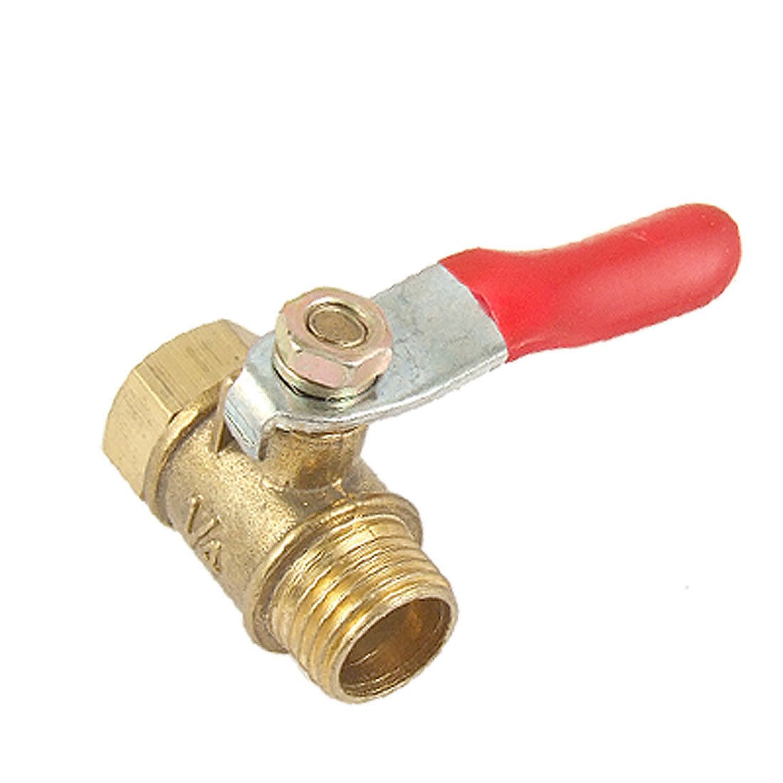 Dual Port Male to 13mm F Thread Lever Handle Ball Valve