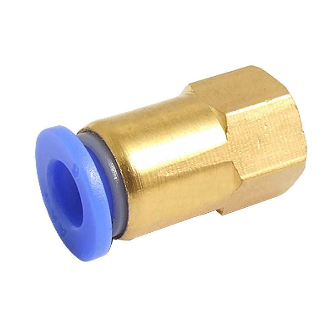 Pneumatic 1 4" Push in 3 8" Female Screw Connector New