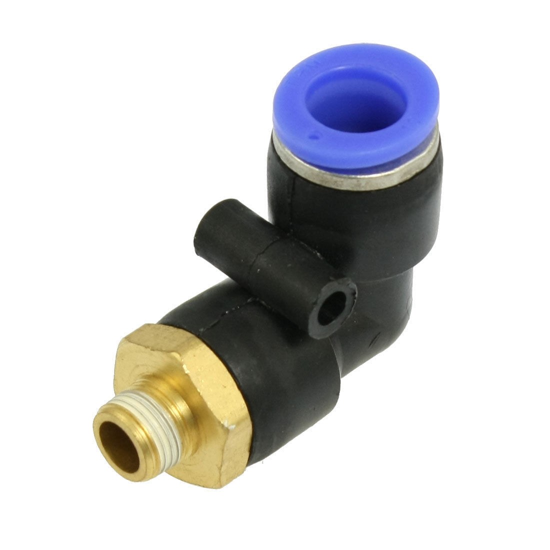 10mm OD Tube to 9 5mm M Thread Pneumatic Elbow Connector Quick Fitting