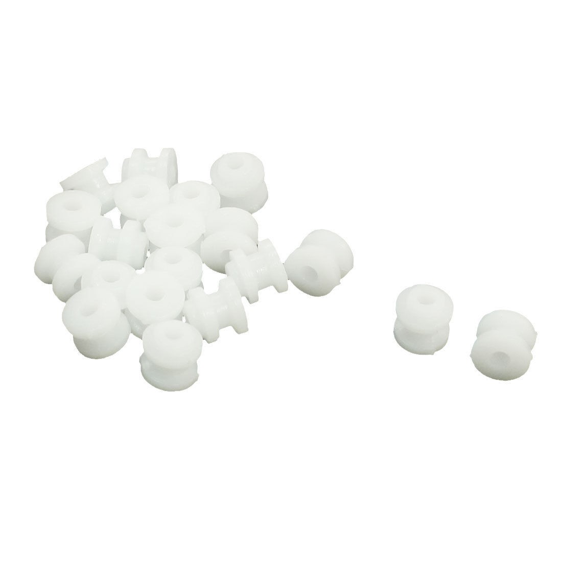 Toy Car Motor Drive Shaft Spindle Belt Pulley 6mm x 5mm x 2mm 20 Pcs