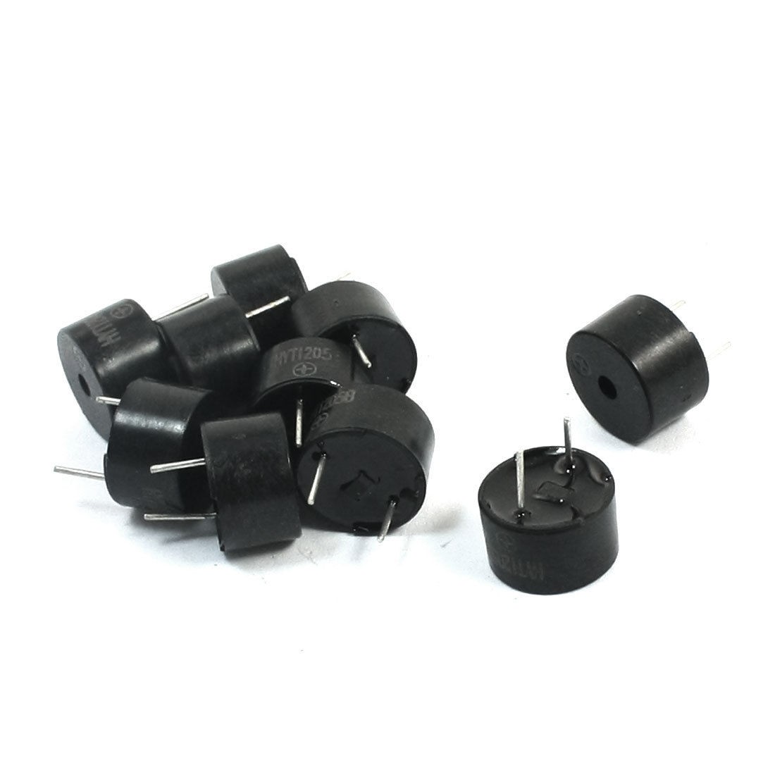 10Pcs 12x7.5mm DC5V 2Pins 87dB Active Magnetic Buzzer Integrated