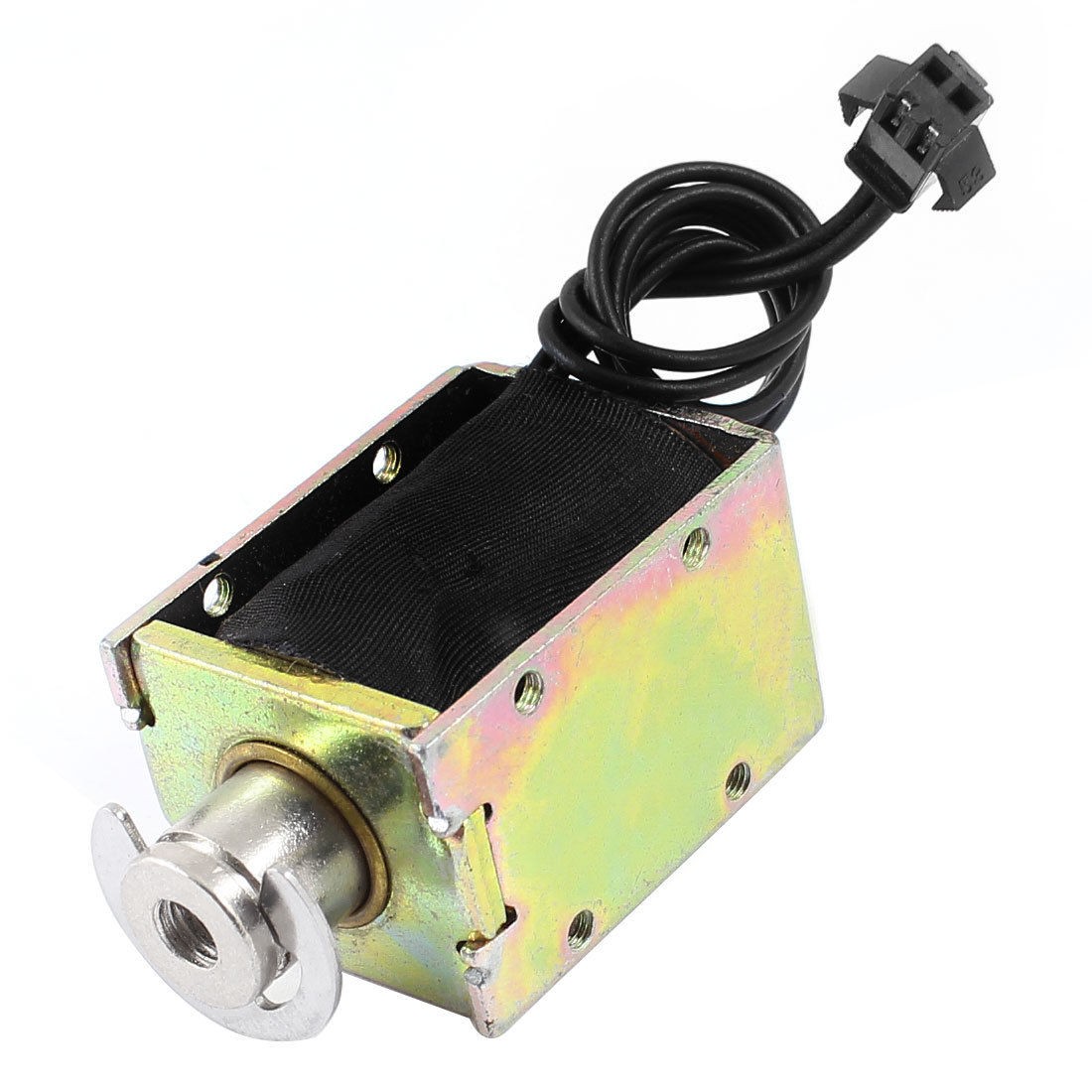 6mm/200g 3.57W Wired Open Frame Pull Type Solenoid Electromagnet DC 5V 0.71A