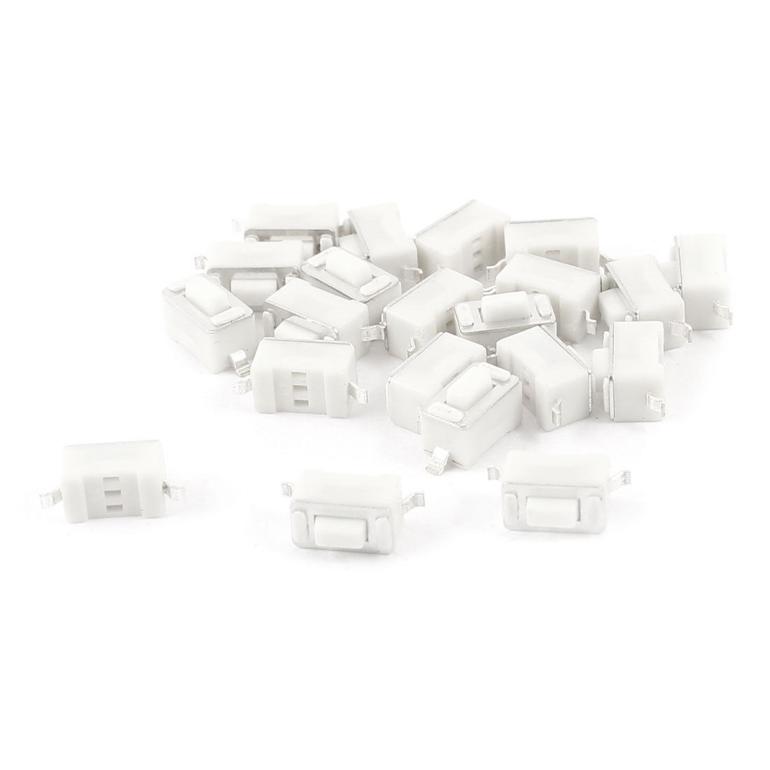 20 Pcs PCB SMD Momentary 2-pin SPST Tact Pushbutton Switch 6x3x4.3mm