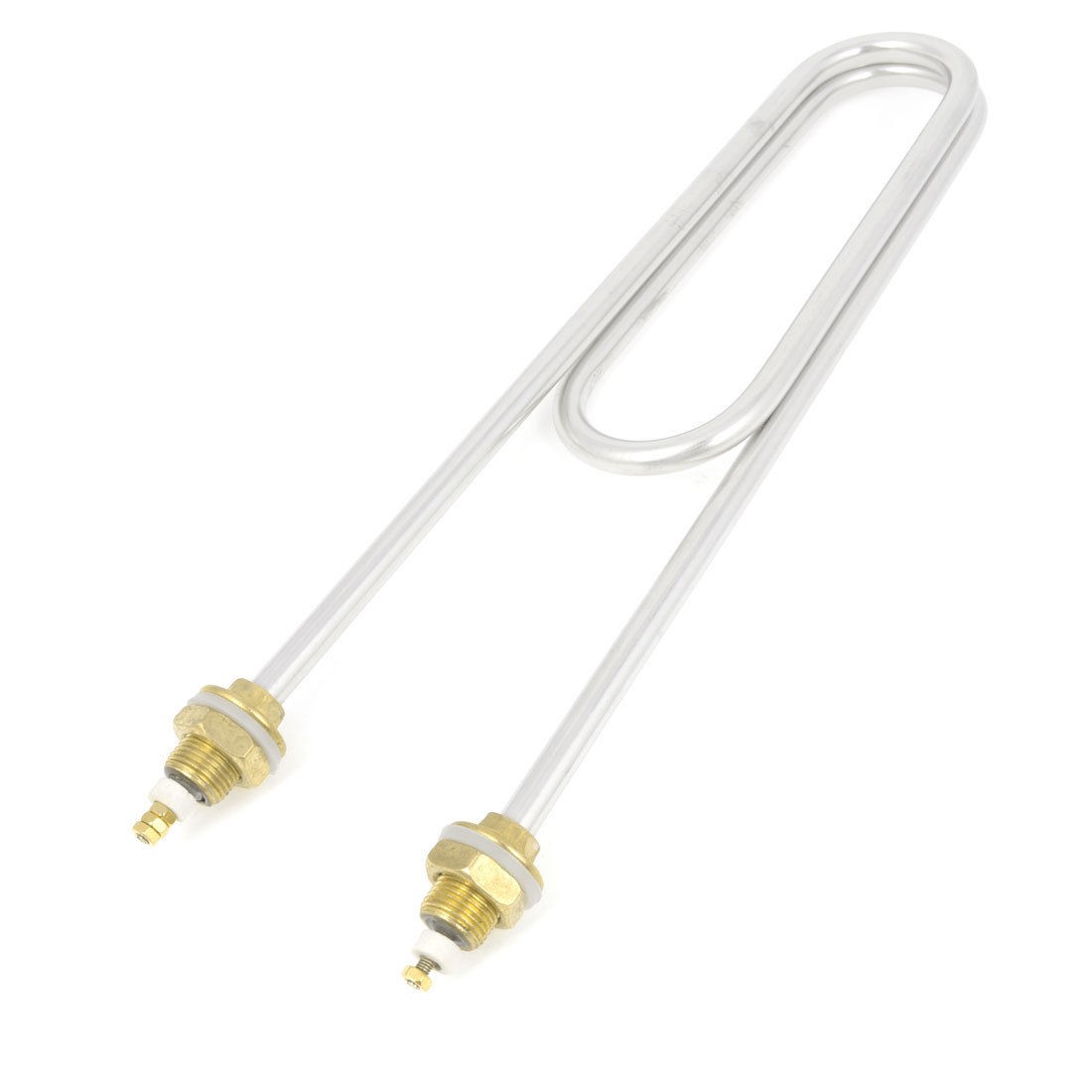 Double U Shaped 3/8NPT Thread Dia Electric Heating Tube Heater AC 380V 4KW