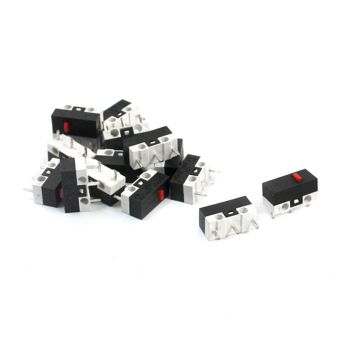 15Pcs DC30V 0.05A 3Pin SPDT Momentary Miniature Micro Switch