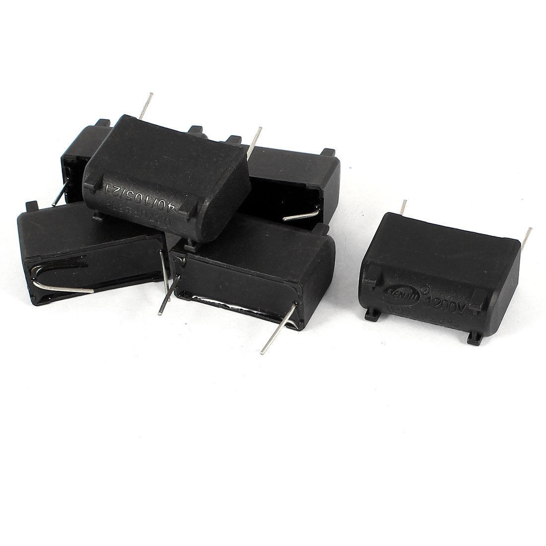 1200V 0.27uF 2 Terminal Polypropylene Film Capacitor 6 Pcs for Induction Cooker