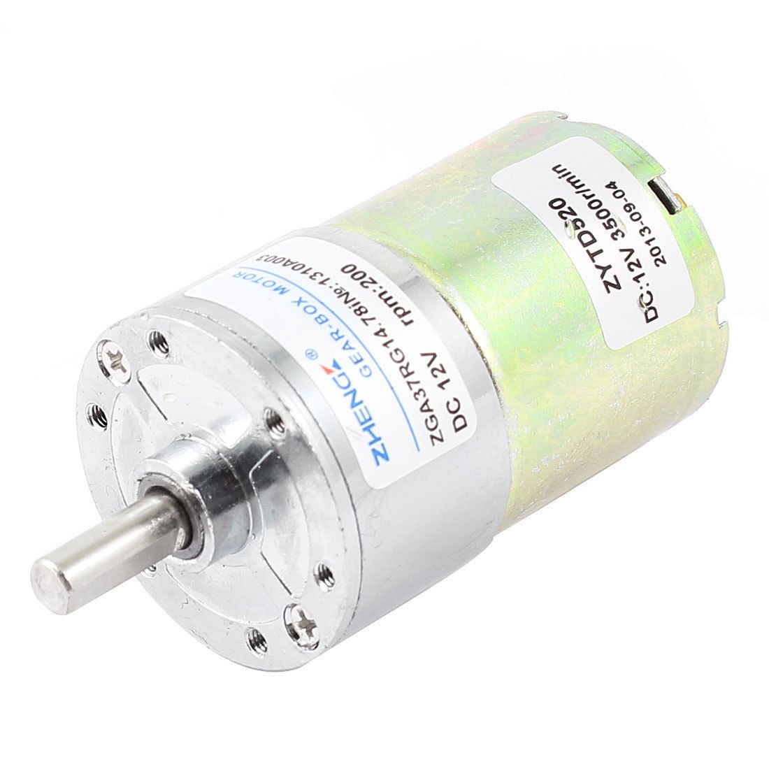 DC 12V 3500RPM Speed Reduce Magnetic Electric Geared Box Motor for DIY Toys