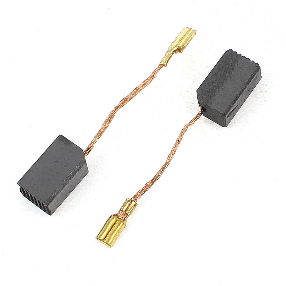 Replacement Spring Motor Carbon Fibre Brushes 13mm x 8mm x 6mm 2 Pcs