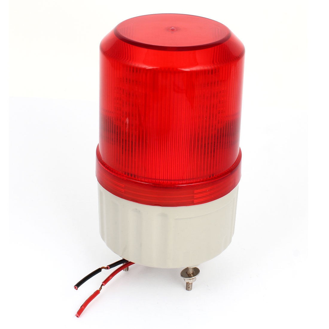 Red LED Flash Industrial Signal Tower Stack Buzzer Indicator Light DC 24V