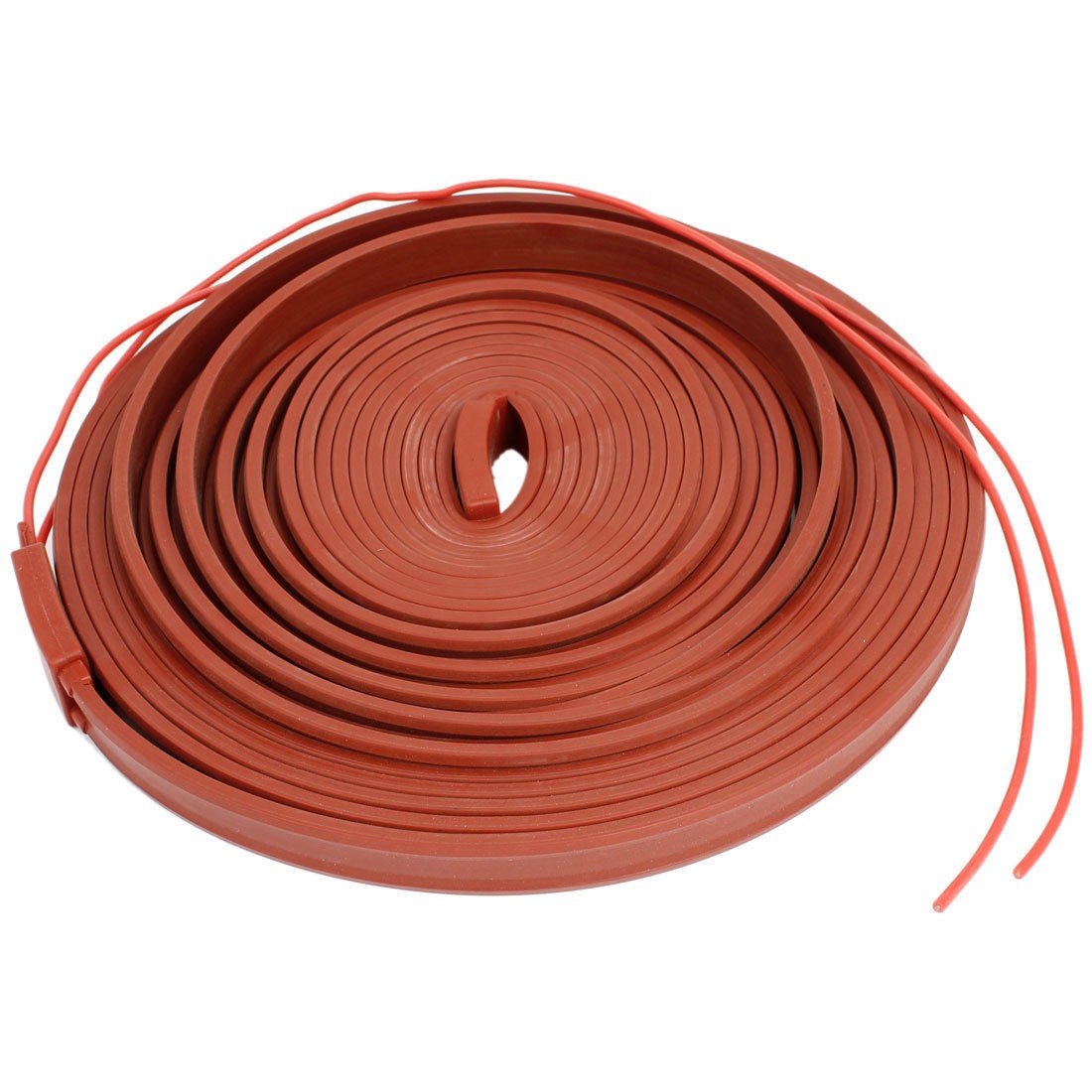 380V Red Freezing Protection Silicone Waterproof Heater Strip 10M x 15mm