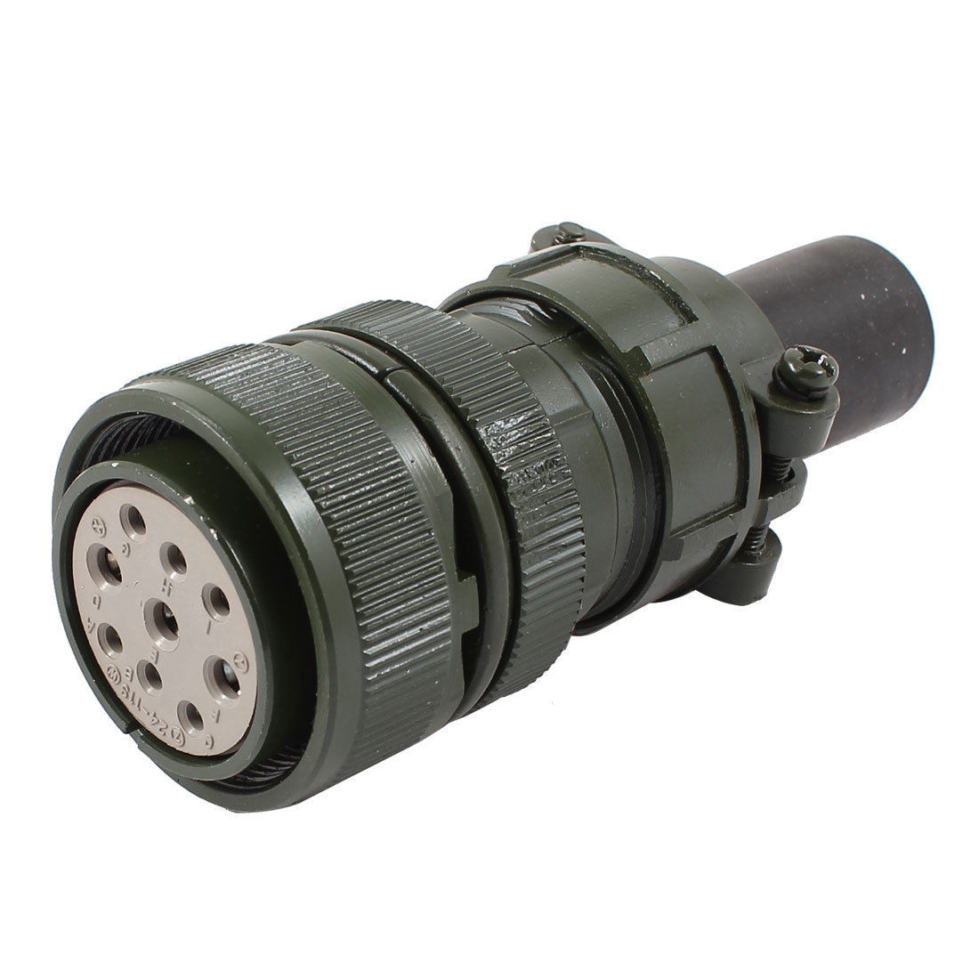 AC 500V 13A 9P Terminal Female Cable Metal Aviation Straight Connecting Plug