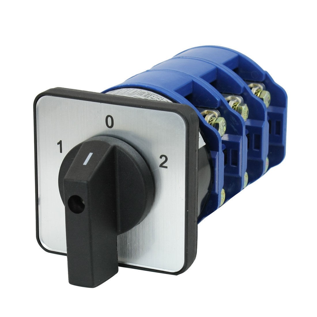 Ui 660V Ith 160A ON/OFF/ON 3 Position Rotary Cam Changeover Switch LW28-160/3