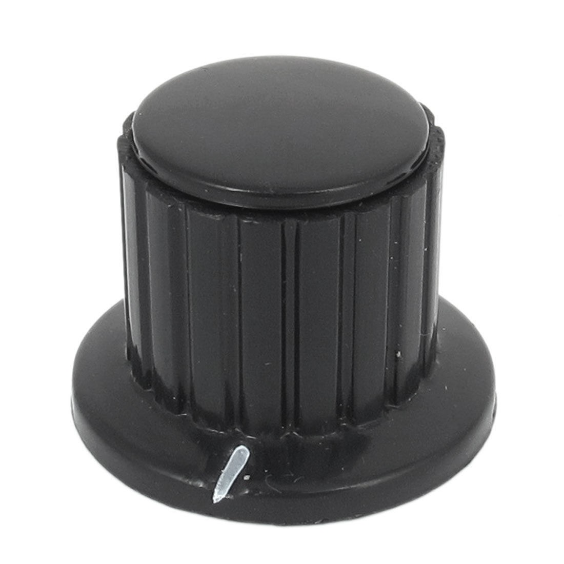 Volume Control 4mm Split Shaft Dia Potentiometer Mixer Knob Black