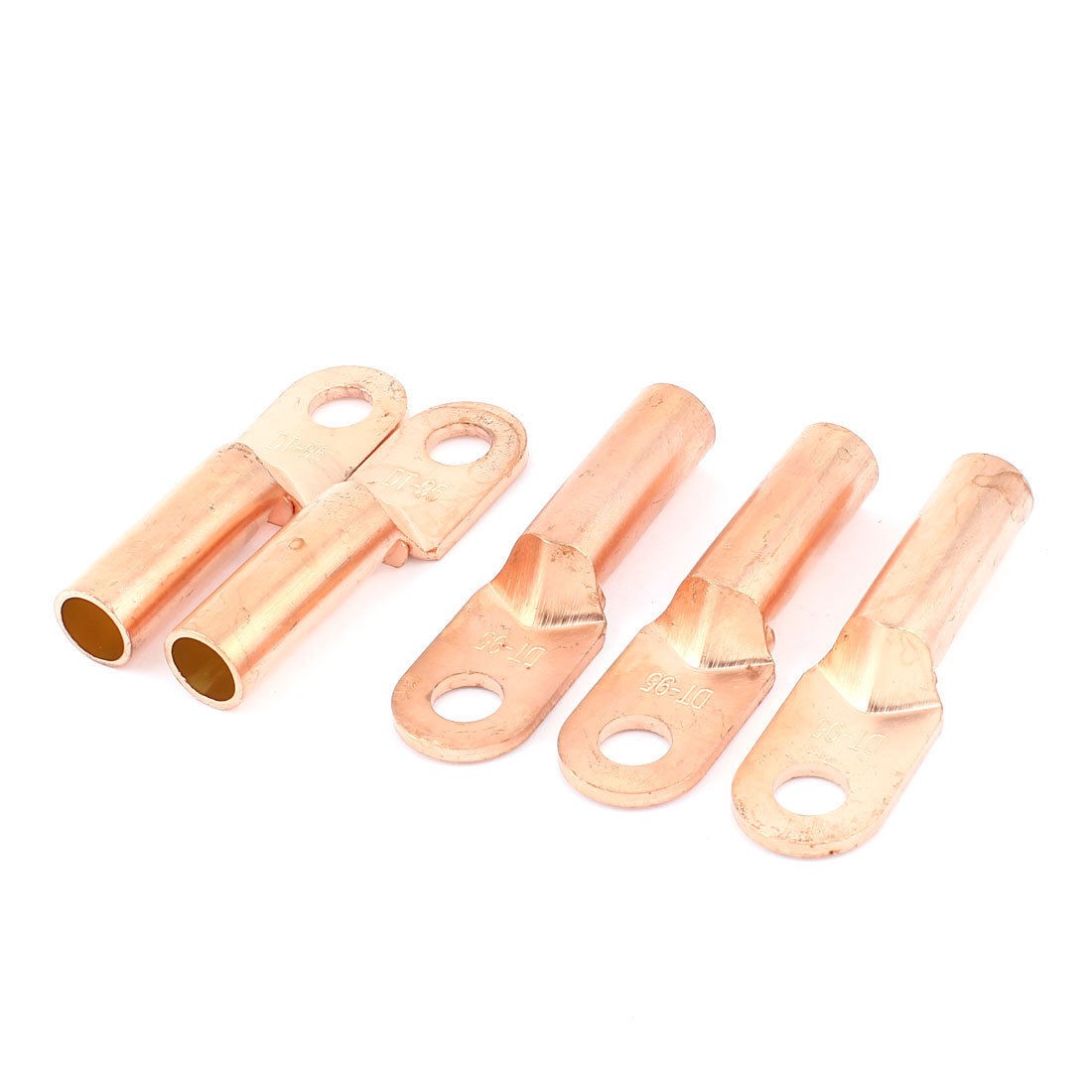 5pcs Compression Copper Wire Terminal Lug 13mm Ring for 95MM2 Cable