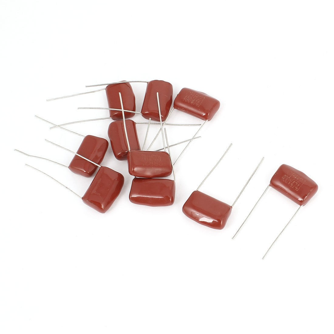 10pcs CBB21 400V 0.47uf Radial Lead Metallized Polypropylene Film Capacitors