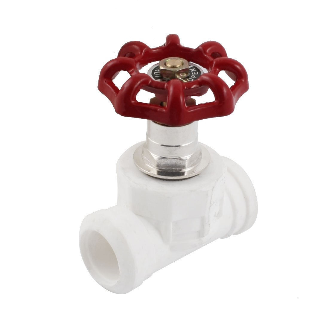 Plumbing 19mm x 19mm Double Way Red Handle PPR Gate Valve