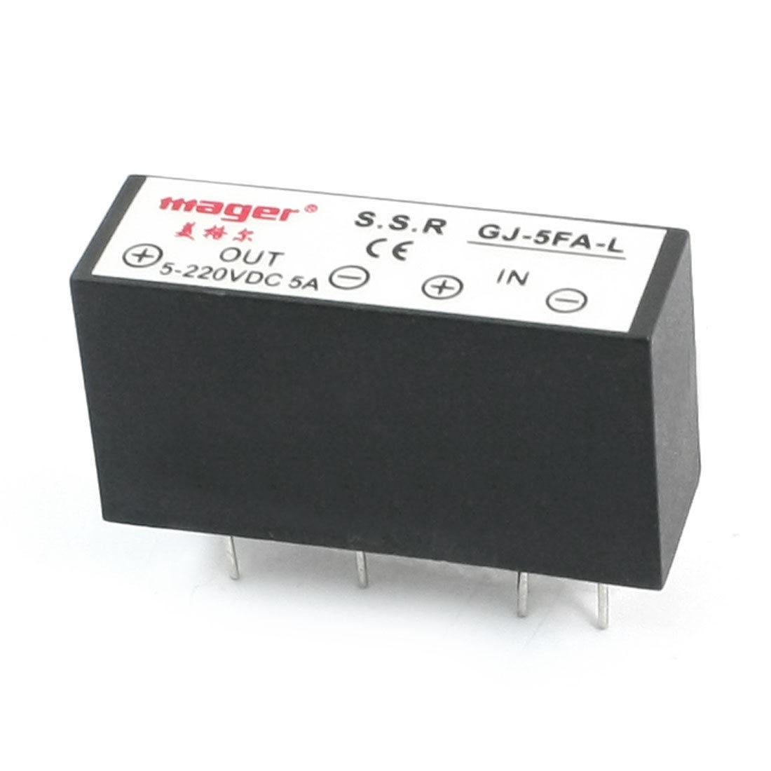 DC 3-32V to 5-220V DIP 4 Pin Solid State Relay SSR Series GJ-5FA-J