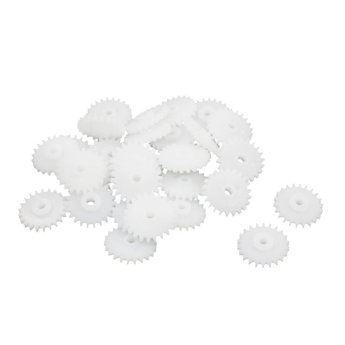 RC Car Motor Transmission Axle 22 Teeth Single Steering Gear 12mmx2mm 30Pcs