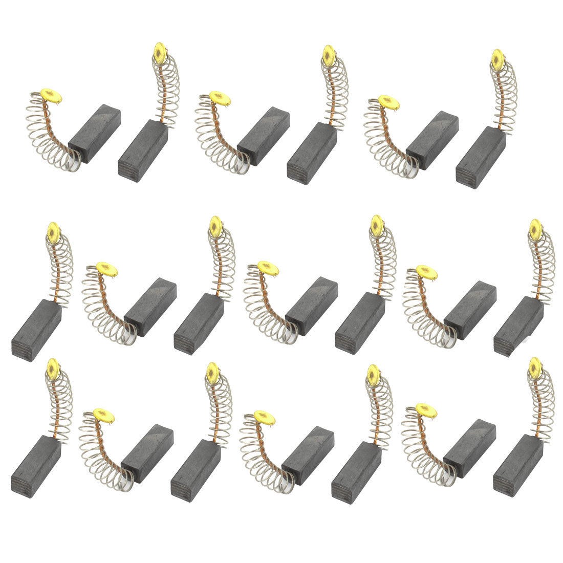 Electric Drill Replacement 17mm x 6mm x 6mm Carbon Brushes 10Pairs