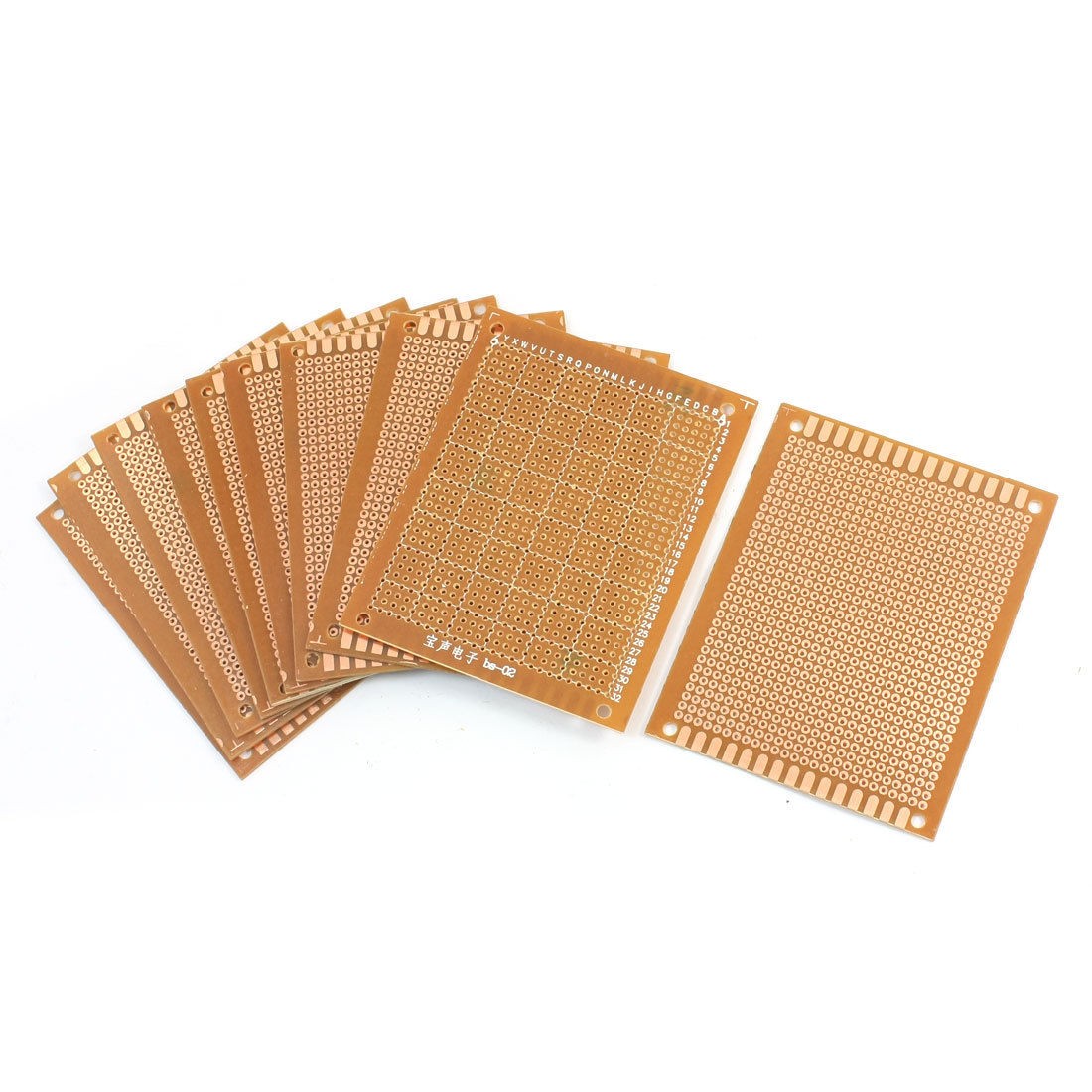 10Pcs Baklite Copper Plated Prototype PCB Board Veroboard 9cmx7cm