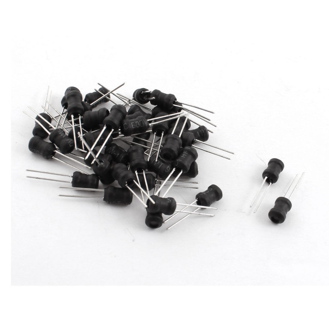 50 Pcs 680uH 350mA Electric Component Radial Inductor 5mm x 7mm
