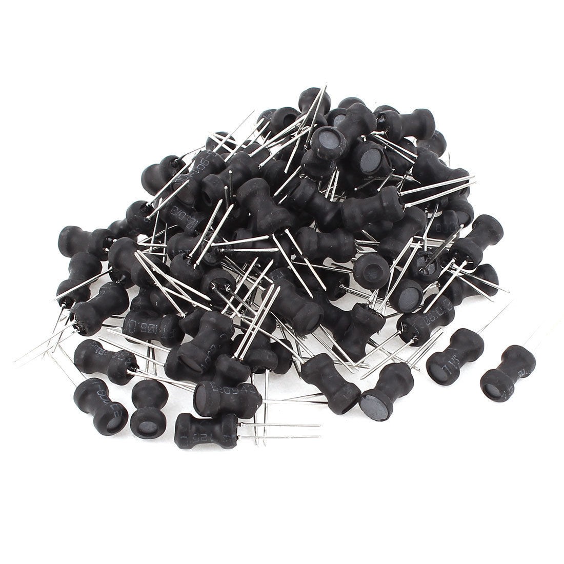 100Pcs 180uH Inductance 6x10mm 2 Pins Radial Leaded Inductors