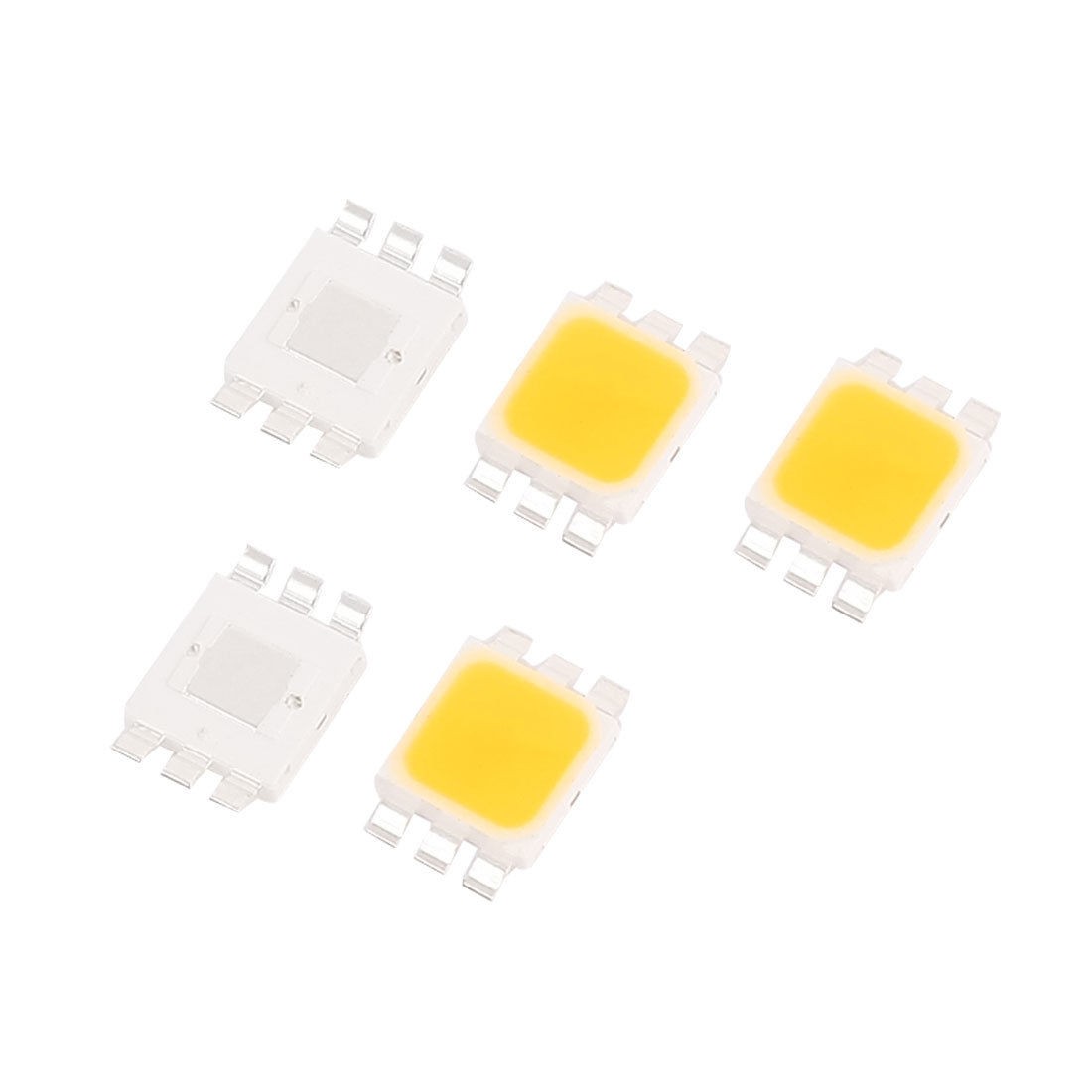3.0-3.6V 350mA 1W Warm White SMD 5050 LED Bead Diodes Chip Lamp Emitter 5pcs