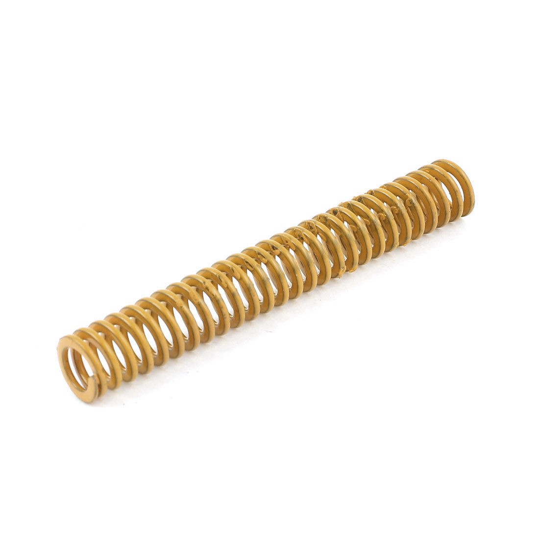 Lighter Load Yellow Spiral Stamping Compression Die Spring 8x55mm