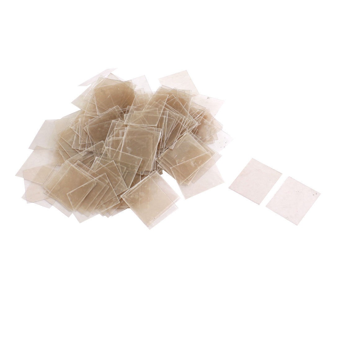 300Pcs 18mm x 22cm x 0.09mm Mica Insulator Sheets Plates