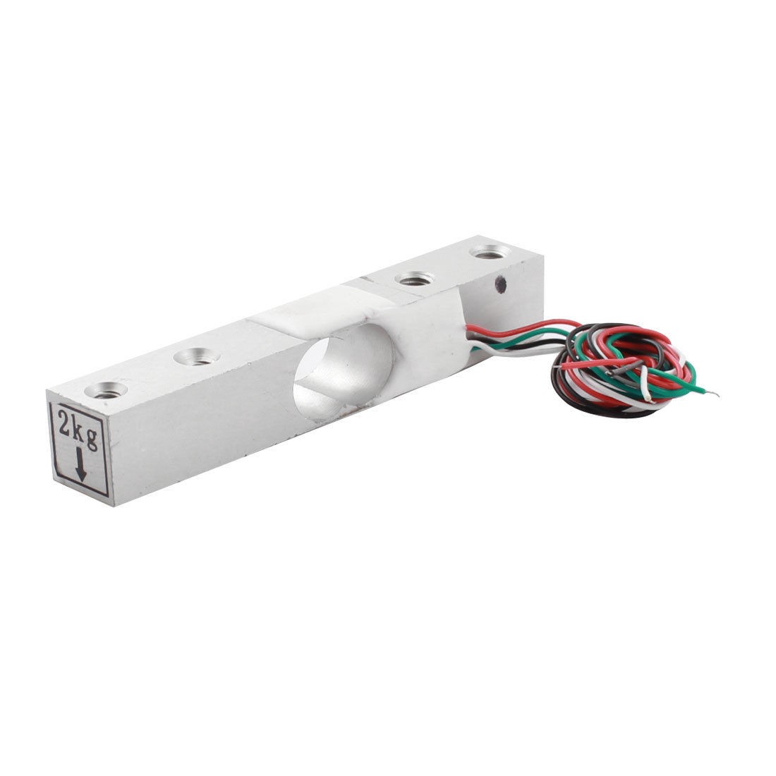 Electronic Scale Part Aluminium Alloy Rectangle Load Cell 2Kg 4.4lb