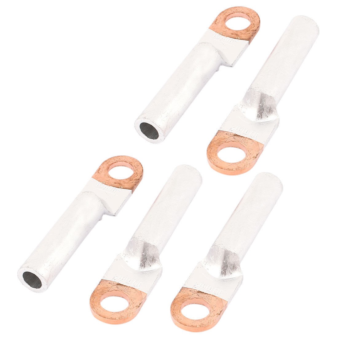 5pcs Compression Aluminum Copper Bimetal Terminal Lug 9mm Ring for 8 AWG