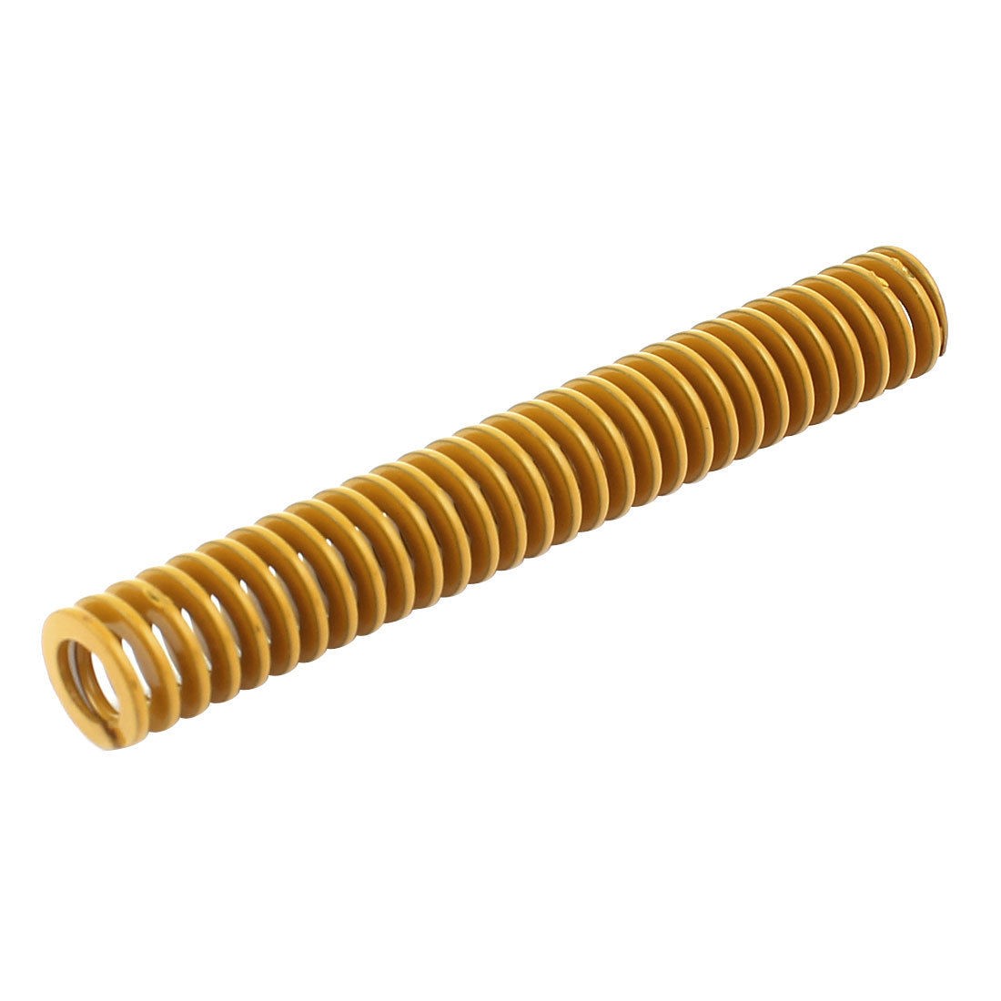 Lighter Load Yellow Spiral Stamping Compression Die Spring 10x65mm