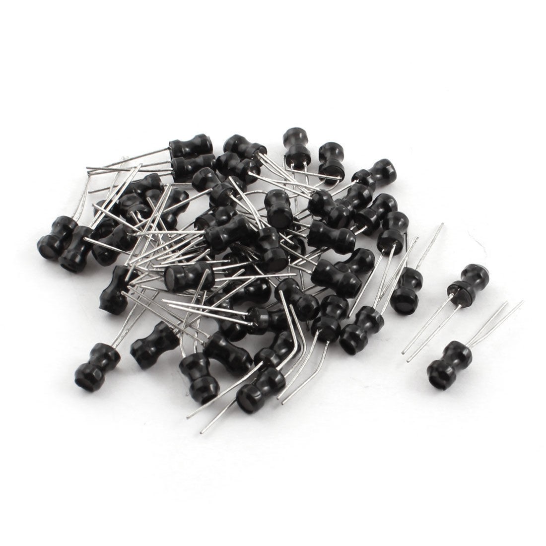 50 Pcs 220uH 100mA 10% Tolerance Radial Lead Inductor 4mm x 6mm