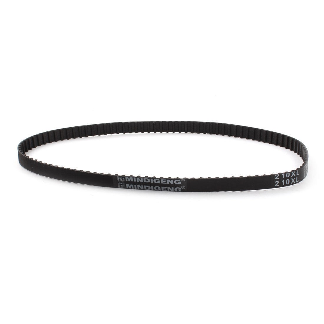 210XL 105 Teeth 10mm Width Black Rubber Cogged Industrial Timing Belt 21"