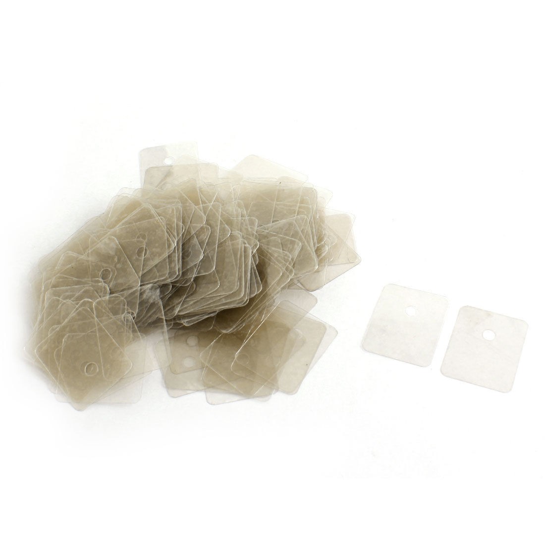 300 Pcs 20mmx25mmx0.09<wbr/>mm Mica Insulation Sheet Insulator