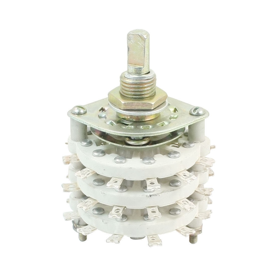 6mm Dia Shaft 3P6T 3 Decks Band Channel Rotary Switch Selector