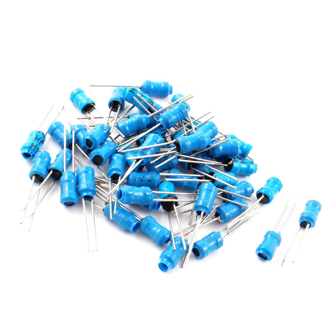 50Pcs 20MH 100mA 4x6mm Power Plug-in Inducers Magnetic Core Inductors