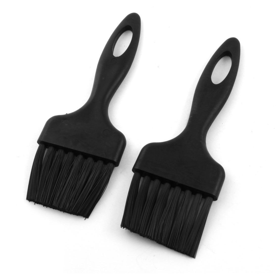 2Pcs Black Straight Handle PCB Rework Cleaning Tool ESD Anti-static Brush