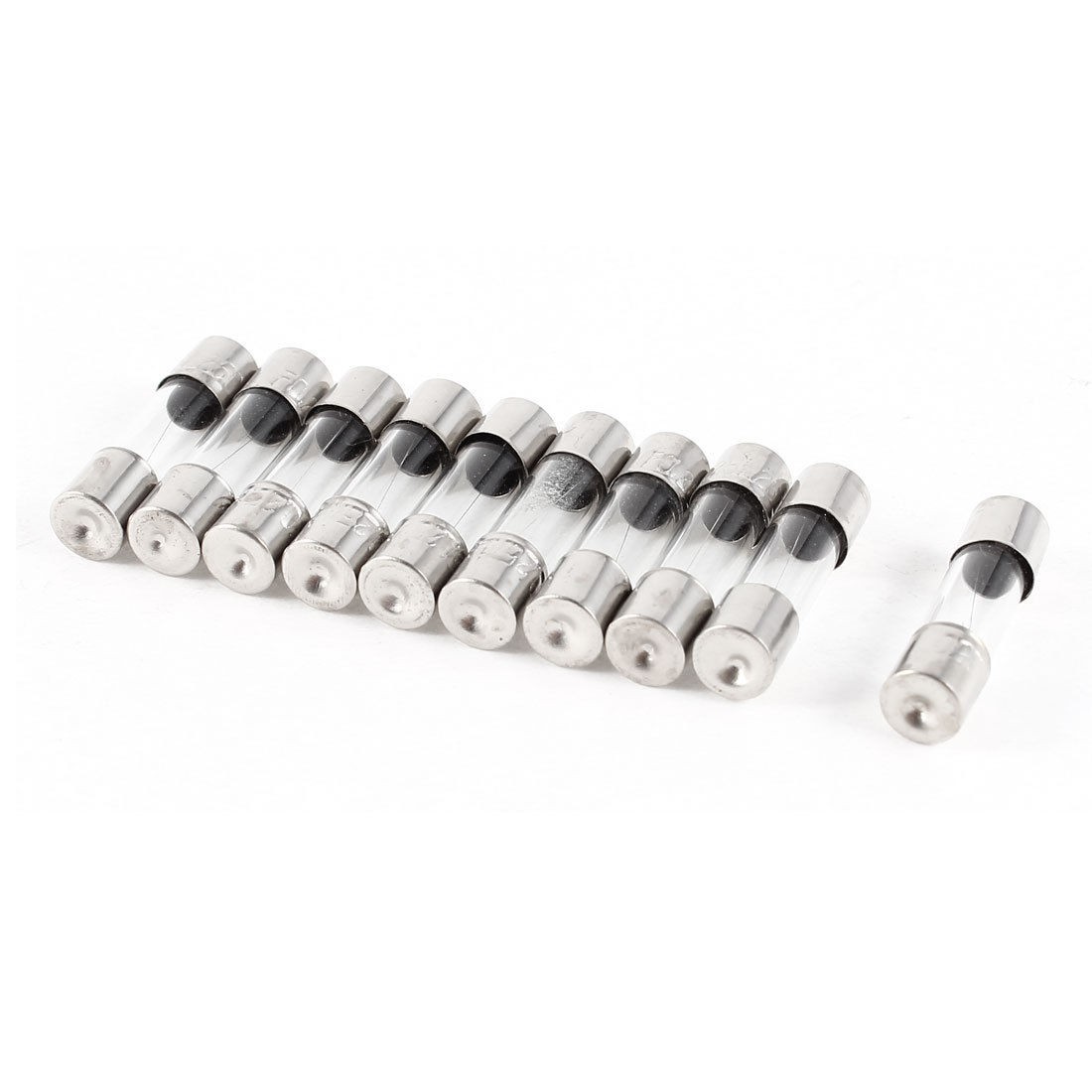 10 Pcs Fast Blow Type Glass Tube Fuses 5x20mm 250V 0.25A