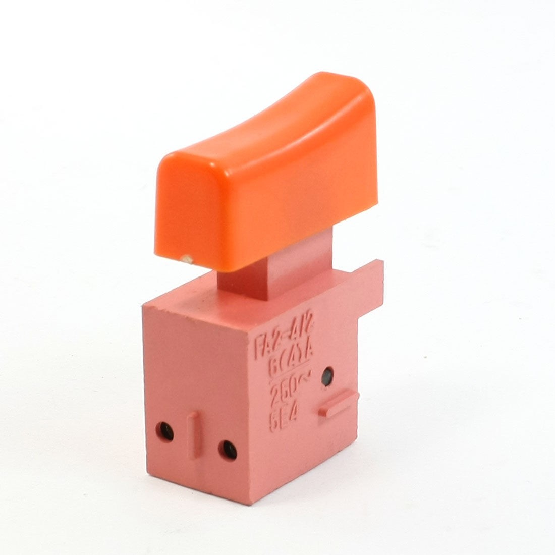 AC 250V 6A/4A 4 Screw Terminals DPST Momentary Action Electric Tool Switch