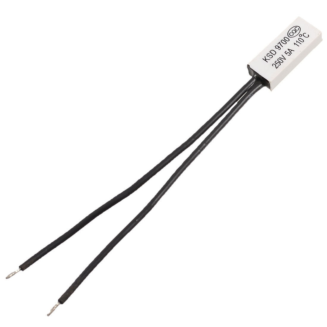 Plastic Temperature Control Switch Thermostat 110C N.C KSD9700 250V 5A