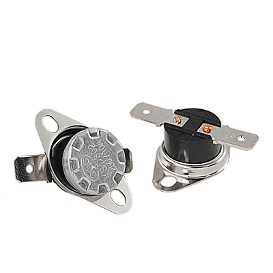 2 Pcs Thermostat Temperature Control Switch KSD302 185F 85C N.O w 2 Terminals