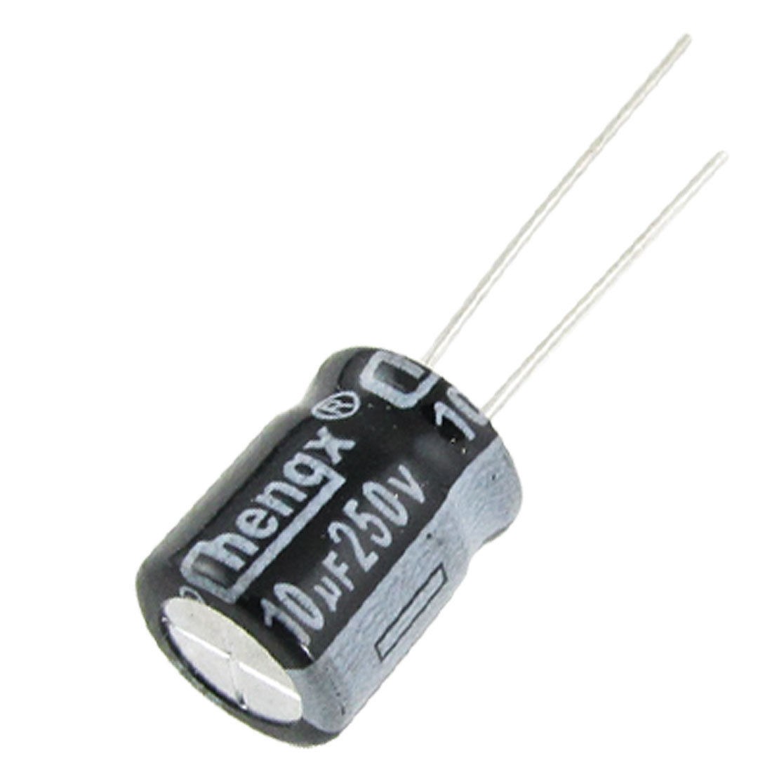 10 x 13mm 10uF 250V 105C Polarized Electrolytic Capacitors(Bag of 100)