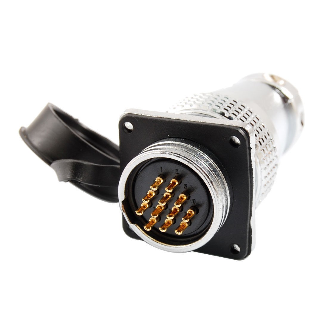 PLS28-12 AC 250V 7A Waterproof 12 Pin Circular Connector Adapter